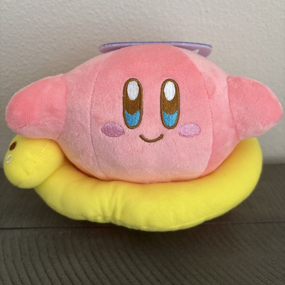 Kirby Swimming Snorkeling Pink Plush Allstar Collection NWT